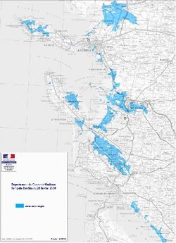 Zones submergées  en Charente-Maritime (DDTM 17)